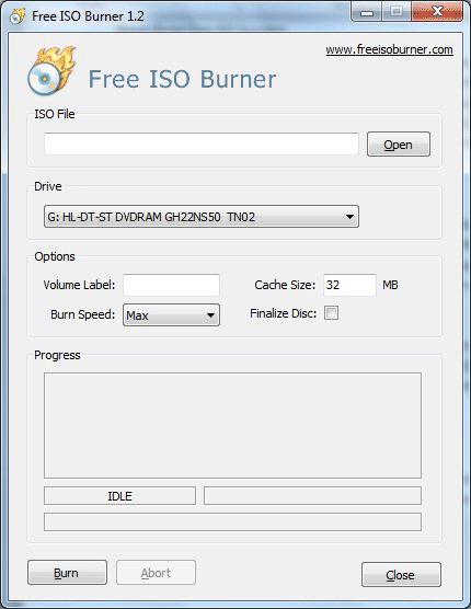 free iso burner for xp